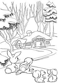 21 Disegni Di Paesaggi Invernali Da Colorare Disegni Di Paesaggi Disegni Disegni Da Colorare