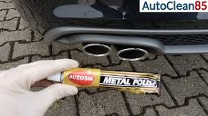 4000 km solch einer reinigung unterziehen. Auspuff Reinigen Und Polieren Autosol Metal Polish Auspuffblenden Aufbereiten Youtube