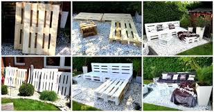 You can use the wooden pallets you gather to create pallet garden furniture such as chairs, couches, lawn chairs, and benches. Pallet Garden Furniture Diy Easy Pallet Ideas