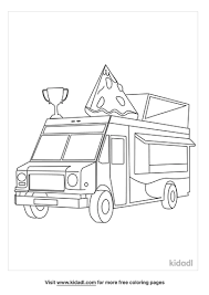 450x470 ice cream truck clipart. Food Truck Coloring Pages Free Vehicles Coloring Pages Kidadl