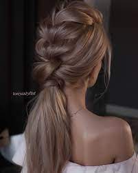 Ponytail Hairstyles Weddinghair Ponytails Wedding Hairstyles Ponytail Weddinghairstyles In 2020 Business Hairstyles Hairstyle Wedding Hairstyles For Long Hair