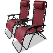 Caravan Sports Infinity Zero Gravity Chair 2pk Burgundy Walmart Com Zero Gravity Chair Chairs For Rent Patio Chair Cushions