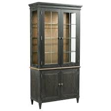 Your large china cabinet should go in your kitchen or dining room, if you have enough space to store your cabinet in these locations while still having space to use these rooms properly. American Drew Ardennes Liege China Cabinet With Silverware Tray Wayside Furniture China Cabinets
