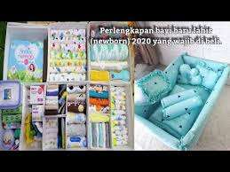 Daftar perlengkapan bayi yang harus dibeli sebelum melahirkan yang pertama adalah popok dan pampers. Perlengkapan Bayi Baru Lahir 2020 Super Lengkap Hemat Tidak Mubadzir Dan Low Budget Youtube