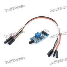 The device is sensitive to flame so when it detects the flame it turns on its led to. Dx