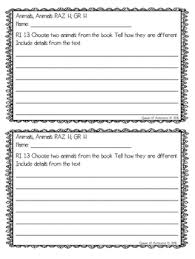 Mclass Trc Written Response Practice Using Reading A Z Level H