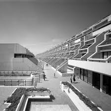 The 2018 Royal Gold Medallist Neave Brown Is Best Known For His Housing Schemes In North London Here London Architecture Brutalist Architecture Architecture