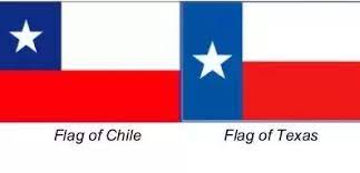 La moción entre las razones que señala para no utilizar la bandera de chile en representación de texas, es que los colores de ambas tienen diferentes significados. Why Are The Flags Of Texas And Chile Similar Quora