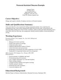 Personal Assistant Resume Resume Template Free Resume Examples Job Resume Examples Personal Resume