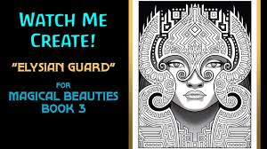This is a digital download of my magical beauties book 2. Timelapse Art Creation Elysian Guard For Magical Beauties Book 3 By Cristina Mcallister Youtube
