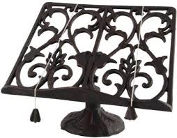 Kitchen Collection Redhead Can Decorate Cook Book Stand Cast Iron Cookbook Stand Cookbook Holder