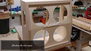 In my recent holidays i wanted to tinker a little bit and so i decided to build my own 1×12 guitar speaker cabinet. Diy 4x12 Marshall Cabinet Clone Build Youtube