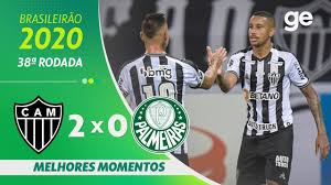 Celta de vigo v atletico madrid 15 aug 17:30 esp laliga. Atletico Mg 2 X 0 Palmeiras Melhores Momentos 38Âª Rodada Brasileirao 2020 Ge Globo Youtube