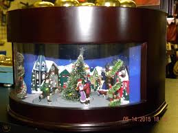 Cracker barrel christmas gingerbread house accent light. Mr Christmas Animated Symphony Of Bells Skaters Music Box Cracker Barrel 1732947791