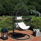 Abel Hanging Egg Swing Chair with Stand Brayden Studio