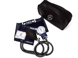 The use of a cuff that is too short and narrow for a given arm results in erroneously high blood pressure measurement. Amazon Com Emi Pediatric Aneroid Sphygmomanometer Manual Blood Pressure Monitor With Child Sized Cuff Fits Arms Size 18 4 Cm To 26 7 Cm And Carrying Case Ebc 215 Kitchen Dining