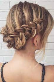 Best Of Haircuts Thin Hair Updo Fine Hair Updo Braids For Short Hair