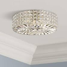 Save money online with crystal ceiling light deals, sales, and discounts january 2021. Possini Euro Avera 15 1 2 Wide Chrome Crystal Ceiling Light 9h781 Lamps Plus Crystal Ceiling Light Ceiling Lights Flush Mount Ceiling Lights