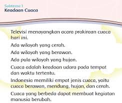 Inilah kunci jawaban tema 5 untuk kelas 3 sd/mi subtema 3 pembelajaran 5 halaman 157. Lengkap Kunci Jawaban Tematik Kelas 3 Tema 5 Cuaca Kurikulum 2013 Simple News Kunci Jawaban Lengkap Terbaru