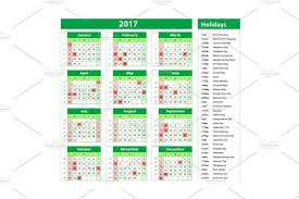 Holidays Calendar 2017 Green Usa In 2020 Holiday Calendar Calendar 2017 November Calender