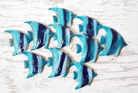 Maybe you would like to learn more about one of these? Fish Wall Decor Coastal Decor Metal Fish Decor Beach House Wall Art Galvanized Metal Wall Art Fish Art Tropical Fish Decor Fishing Decor