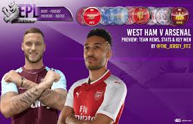 Team west ham will receive in his field the team arsenal as part of the tournament world: West Ham United V Arsenal Preview Team News Key Players Prediction Epl Index Unofficial English Premier League Opinion Stats Podcasts