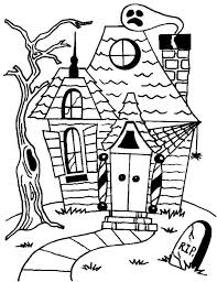 There's something for everyone from beginners to the advanced. Best Photos Of Haunted House Printable Halloween Haunted House Coloring Library