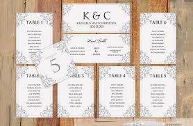 Wedding Seating Chart Template 15 Free Sample Example