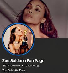 Zoe Saldana Fan Page