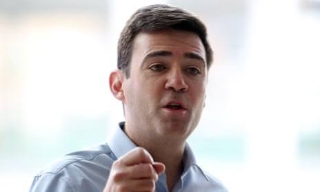 Andy Burnham demands English regions have say in Brexit talks | Brexit | The Guardian