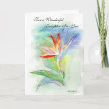 Check spelling or type a new query. A Daughter In Law Flowers Birthday Cards Zazzle
