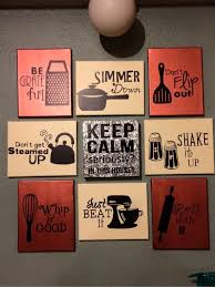 Fancy walls on the cheap: Kitchen Humor Kitchen Wall Art Diy Kitchen Decor Wall Art Kitchen Canvas Art