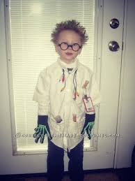 The mad scientist accumulates certain tropes effortlessly. Cool Mad Scientist Costume For A Boy