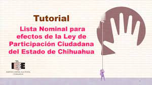 Como Consultar La Lista Nominal Tutorial Youtube