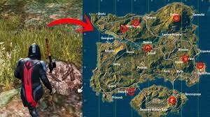 Ubicaciones De Las Brujulas En Pubg Mobile Tesoros Trucos Y Secretos Skins Gratis Youtube