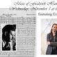 The Music of Frederick Hunt, Hamilton County Composer event image