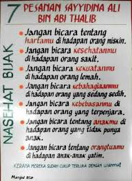 Check spelling or type a new query. 7 Pesanan Sayyidina Ali Bin Abi Tazkirah Baitul Jannah Facebook