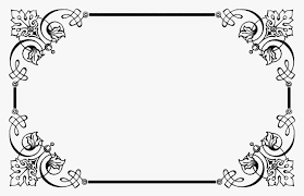 Beberapa Contoh Desain Bingkai Undangan Pernikahan9 Jpeg 1446 934 Clip Art Vintage Doodle Frames Vintage Frames