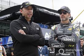 Broadcast design and graphics that debuted with the 2019 nascar season on fox and fs1. Jimmie Johnson And Chad Knaus Join Fox Broadcast Team In 2019