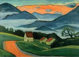 Mai 1962 in murnau am staffelsee) war eine malerin des expressionismus, daneben zeichnete sie und betätigte sich auf dem gebiet der. Schlossmuseum Murnau Gabriele Munter Grafik Und Malerei