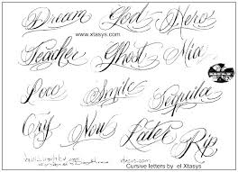 Letras Para Tatuajes 60 Fuentes Recomendadas Para Ti Mioestilo