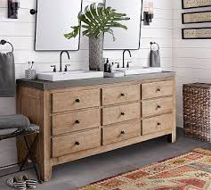 Add style and functionality to your bathroom with a bathroom vanity. Mason 72 Double Sink Vanity Pottery Barn