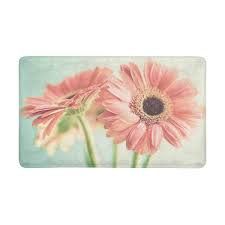 Featured sales new arrivals clearance rugs advice. Mkhert Two Pale Pink Daisy Flowers Doormat Rug Home Decor Floor Mat Bath Mat 80cm X 46cm By Mkhert Shop Online For Homeware In Germany