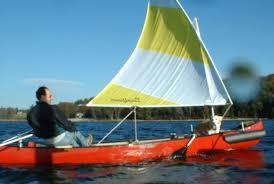 The mizzen sheet, in an exquisite innovation, runs through a hollow boomkin that hartmann devised. Advantages Of Kayaking With A Sail