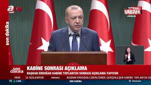 1 haziran'da hayata geçirilen kademeli normalleşme adımları ile ilgili yeni kararlar alınması beklenen kabine toplantısı cumhurbaşkanı erdoğan'ın yoğun. Son Dakika Baskan Erdogan Kabine Toplantisi Kararlarini Duyurdu Iste Yeni Koronavirus Kararlari Son Dakika Haberler