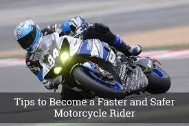 Tips To Become A Faster And Safer Motorcycle Rider Motorcycle Riders Motorcycle Rider
