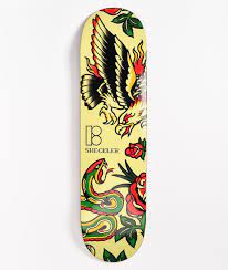Tech deck series 7 fingerboard plan b skateboards rarity: Plan B Sheckler Tradition 8 0 Skateboard Deck Zumiez