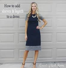 Country Girl Home Sheath Dress Refashion Upcycle Clothes Refashion Clothes Altering Clothes