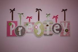 Girly Name Decoration Name Decorations Diy Decor Crafts