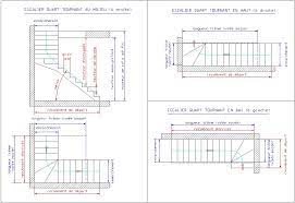 Calcul Dun Escalier Quart Tournant